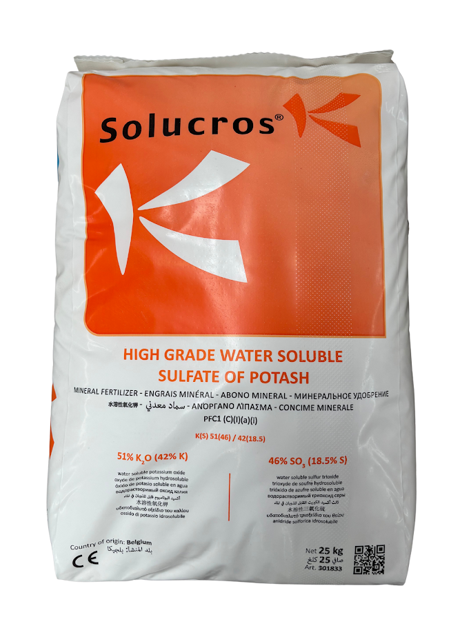 Solucros - Sulfate Of Potash - Phân bón Kali Sunphate